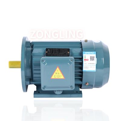 China Totally Enclosed Ye2 Series 6/8 Pole Aluminum Three Phase AC Induction Asynchronous Motor 220v 1.1kw Shell 3 for sale