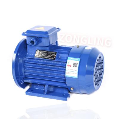 China Totally Enclosed Y Series 6/8 Pole Induction Motor 0.25hp 0.18kw 3 550v 0.37kw 15kw 3 phase 440v 3 phase for sale