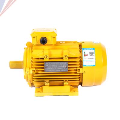 China Totally Enclosed MS 2/4/6 Series 1HP 1.5HP 2HP 3HP 4HP 5HP 2800rpm 3 Phase Electric Motor 220V 380v Motor for sale