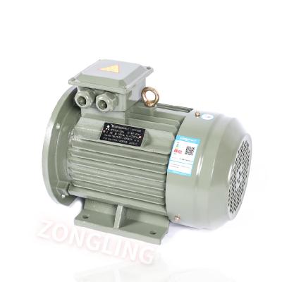 China Totally Enclosed Phase Two Speed ​​Yard Change-Pole (2/4/6/8/12) Pole 5.5-82kw 3 Phase 3 Phase Induction Motor Price 100hp 40kw 6000rpm for sale