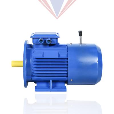 China Waterproof YEJ Series 6/8 Pole AC 380v Electromagnetic Three Phase Asynchronous Induction Motor Brake For Mechanical Equipment for sale