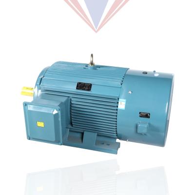 China Yvp Waterproof Series Aluminum Shell 4/6 Three Phase Electric Motor 4kw 5.5hp Large Pole Frequency Variable Speed for sale