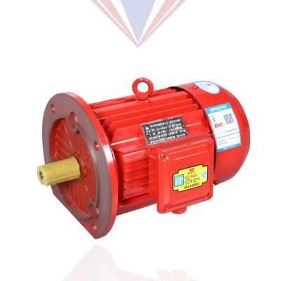 China Wholesale Household 2/4 Pole 0.55kw~315kw 380v Totally Enclosed AC Double Extension Shaft Three Phase Asynchronous Motor for sale