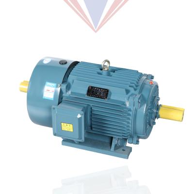 China 6/8 Shaft Totally Enclosed Electric Motor Double Pole 380v 0.55kw~280kw 1 Rpm Speed ​​Electric Motor AC Electric Motor for sale