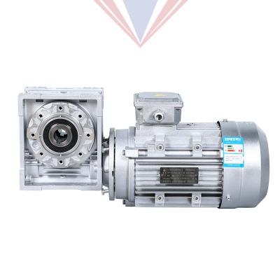 China 25kw~150kw Series Waterproof Electric Gearbox RV Brushless AC Motor With Aluminum Worm Gear Reducer for sale