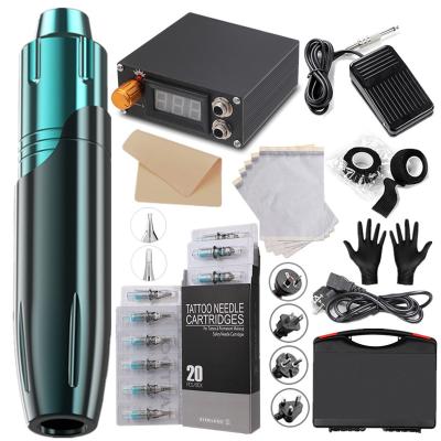 China Tattoo Kit Set Professional Complete New Tattoo Pen Set HSTATTOO-SET- 00005 for sale