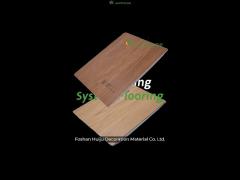 6mm spc luxury vinyl plank flooring waterproof spc rigid core vinyl flooring
