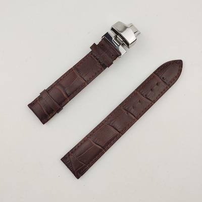 China Fashion Butterfly Strap, Watch Band Accessories First Seat Leather Watch Band, 14/16/18/19/20/2122mm for sale