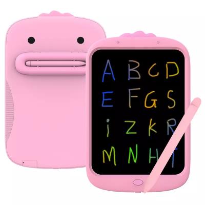 China Writing Tablets 10 Inch Cartoon Duck Electronic Lcd Writing Tablet Yellow Color Drawing LCD Drawing Board Tablet For Children tablet de escrita lcd for sale