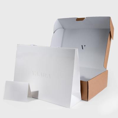 China Recyclable Top Quality Custom Printing Corrugated Apparel Ad Gift Box Packaging Box for sale