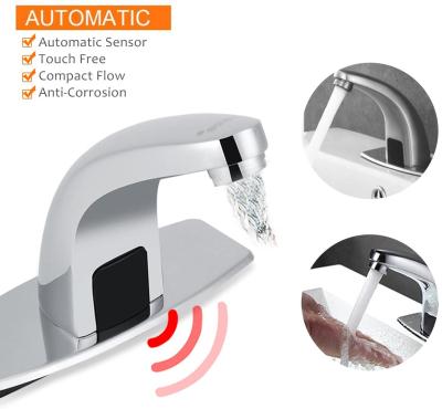 China Electric Faucet Bathroom Basin Sensor Smart Faucets Faucets Smart Sensor for sale