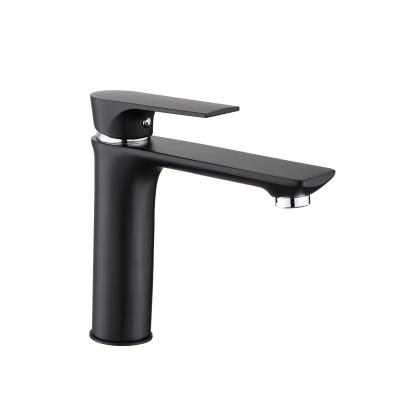 China Single Handle Basin Mixer Tap Cold And Hot Water Basin Faucets Metered Bathroom Faucets for sale