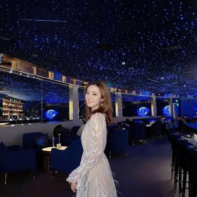 China Aluminum Alloy Color Changing LED Fiber Optic Star Light Ceiling For Indoor Decoration for sale