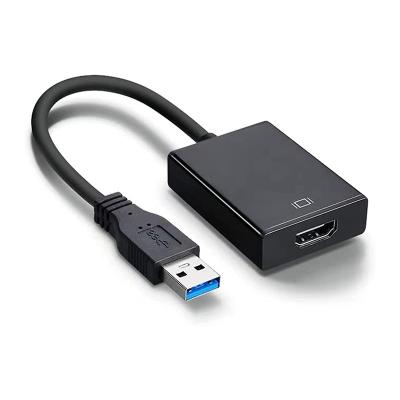 China USB to HD MI Adapter , USB 3.0/2.0 to HD MI 1080P Video Graphics Cable Converter with Audio N-UCH01 for sale