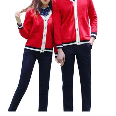 China Customizable Boys and Girls School Uniforms Girls School Uniforms Girls School Costume Uniforms for Junior High School Students Shirt Sweater Coat Dress Pants White and for sale