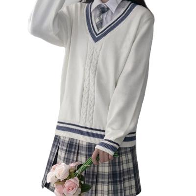 China Customizable Girls School Uniforms Girls School Uniforms Boy Girls School Uniforms For Primary High School Students Invest Shirt Pre School Dress Uniform White for sale