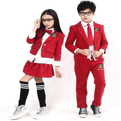 China Wholesale unisex style unisex European school uniforms primary school T-shirt uniforms unisex school uniforms for sale