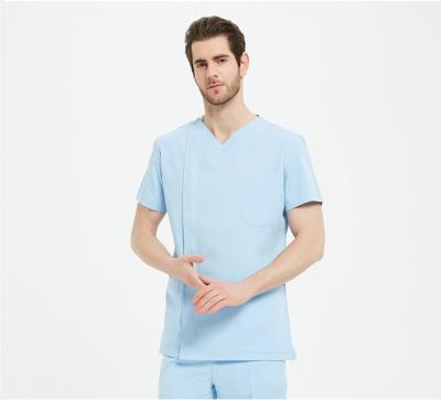 China 2020 Fashion Breathable Breathable Hospital Staff Medical Uniform Scrubs Nursing Uniforms Scrubs Sets for sale