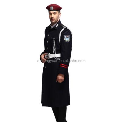 China Other Full Set Security Guard Officer Uniform Uniform With Beret Hat for sale