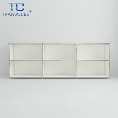 China (Other) New Model Adjustable Customized Zinc Alloy With Chrome Metal Book Finish Cabinet for sale