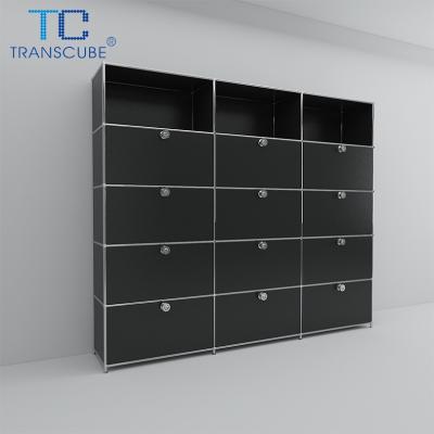 China Wholesale Price Adjustable Steel Frame 3 Shelves Multilayer File Cabinet (Other) for sale