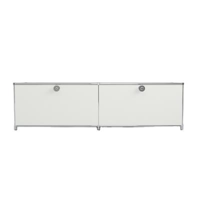 China White Metal Desk Files Side File Cabinet (The Other) Office Furniture Adjustable Vertical for sale