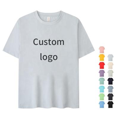 China Anti-wrinkle t-shirt for men's costom logo t-shirt printing wholesale empty 100% cotton t-shirts for sale