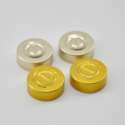 China Non Spill 13mm 15mm 20mm 28mm 32mm Vial Covers Medicinal Aluminum Caps Manufacturers Aluminum Cap for sale