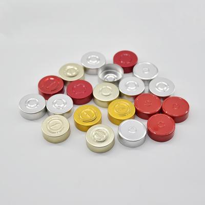 China Non Spill Factory Sale Direct Aluminum Vial 20mm Injection Capsule Aluminum Cap 28 Mm 32mm for sale