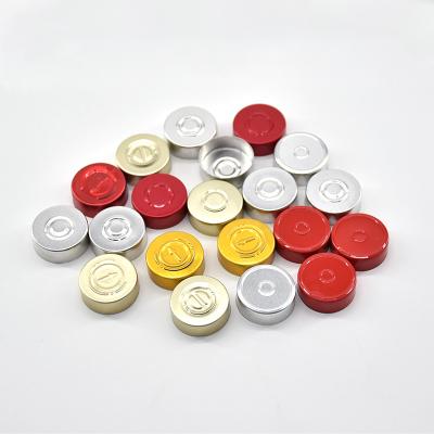 China Non Spill Pharmaceutical Aluminum Cap 15mm Aluminum Cap 20mm 13mm 28mm 32mm for sale