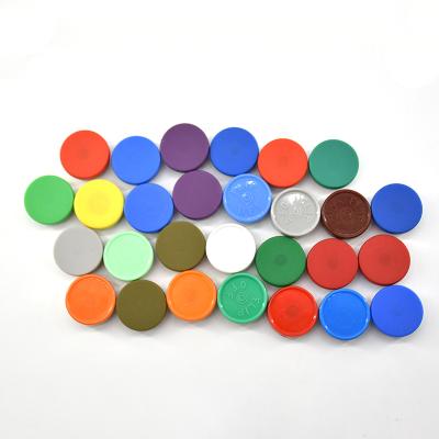 China Non Spill 13mm 15mm 20mm 28mm Medical Aluminum Cap 13mm Cover Color 32mm Plastic Capsule For Vial for sale