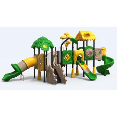 China LLDPE Preschool Outdoor Play Equipment , Guard Playground Equipment For Sale With Plastic Slide for sale