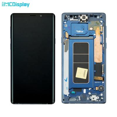 China Replacement Mobile Phone LCD Screen with Frame for Samsung Note 9 SM-M960F LCD Touch Digitizer. 1440x2960xx6.40