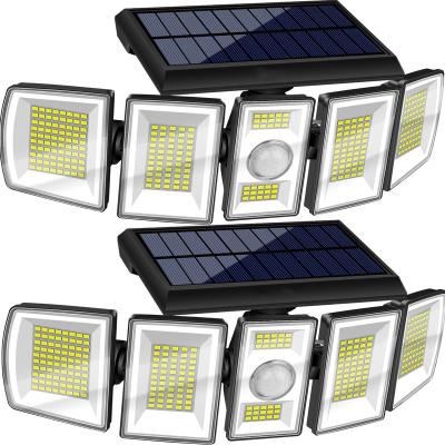 China Outdoor Waterproof Solar Led Wall Light Front Door LED Solar DC 12V PIR Garden Porch Garage Porch Motion Sensor Lamp 4