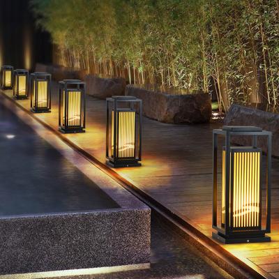 China Solar Lights Garden Hot Sale Decoration LED Solar Garden Lights Outdoor Waterproof Led Fences 120 Decorations Stainless Steel Ceiling Light 80 Light for sale