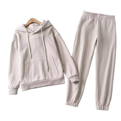 China Breathable Made In China Cheap Pocket 3D Hoodie Suit 95% Cotton Sports Jogging Suit for sale