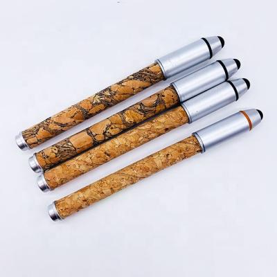 China Promotional Pen Cap Metal Cork Pen, Cork Ballpoint Pen With Eco-friendly Pens On Hot Sales for sale