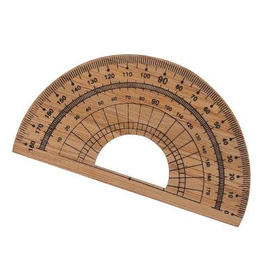 China China Protractor Ruler for Bamboo Ruler for sale