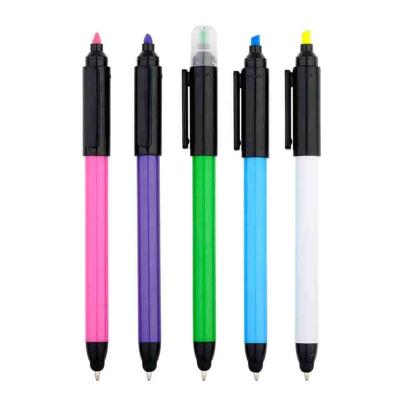 China Ball Pen+Touch+highligher highlighter stylus touch ball pen for touch screens for sale