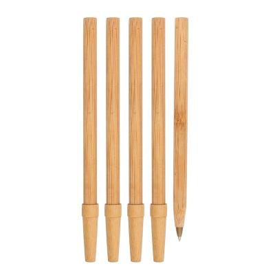 China Pen Simple Bamboo Promotional Ballpoint Pen for sale