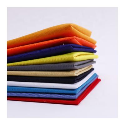 China Breathable 21*21 108*58 Polyester Twill Fabric 100% Polyester 100% Uniform Fabric for sale