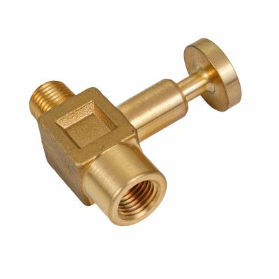 China Industrial Equipment Factory Customized Brass CNC Hardware Accessory CNC Machining Parts Turning / Milling Parts for sale