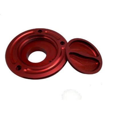 China 2021 Industrial Equipment CNC Machined Motorcycle Parts Fuel Tank Cap, Power Oil Filler Cap Fuel Tank Cover Aluminum for sale