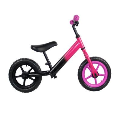 China Steel 10 Inch / 12 Inch Two Wheel Kids Toy Bike Kick Bike WB-20 Steel Material for sale