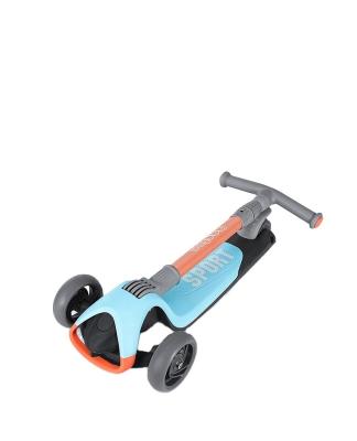 China Car OEM Customized Kids Scooter Fold Light Color Kids Bike Bead Training Steel Frame EVA Wheels for sale