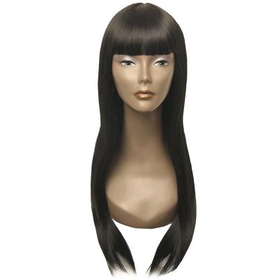 China Wholesale Silky Straight Synthetic Heat Resistant Wigs Running Wave Synthetic Hair For Braids Hair Wholesale Synthetic Wigs for sale