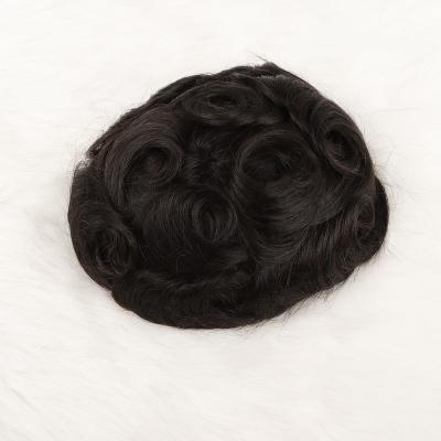 China High Quality Loose Wave Afro Curl Multiple Classes Durable Fine Swiss Full Lace Mens Hairpiece Custom Swiss Wig for sale