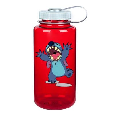 China Sustainable Tritan Hot Water Bottle Sale 1000ML Wide Mouth Bottle BPA Free Sports Water Bottle for sale