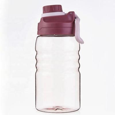 China Sustainable Sports Hot Water Bottle Large Capacity Sale 1L Tritan Plastic Water Bottle for sale