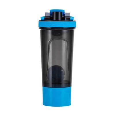 China Viable Sports Water Bottle With Pill Box Wholesale Protein Shaker Bottle Workout for sale